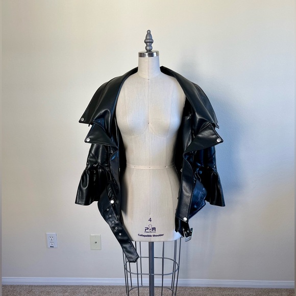 Junta Watanabe Faux Leather Jacket - Picture 2 of 4
